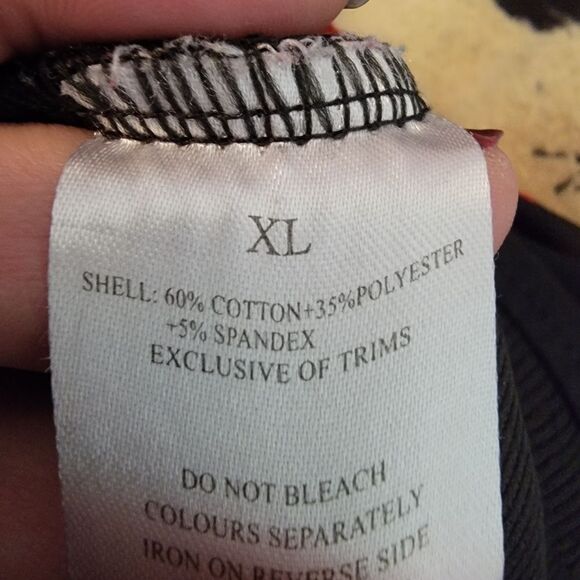 Reason brand Nyc "Rain Makers Club" black sweatshirt size xl - Picture 7 of 8